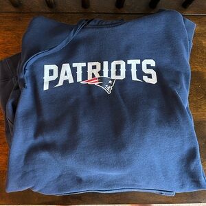 Nike New England Patriots Navy Hoodie Sweatshirt